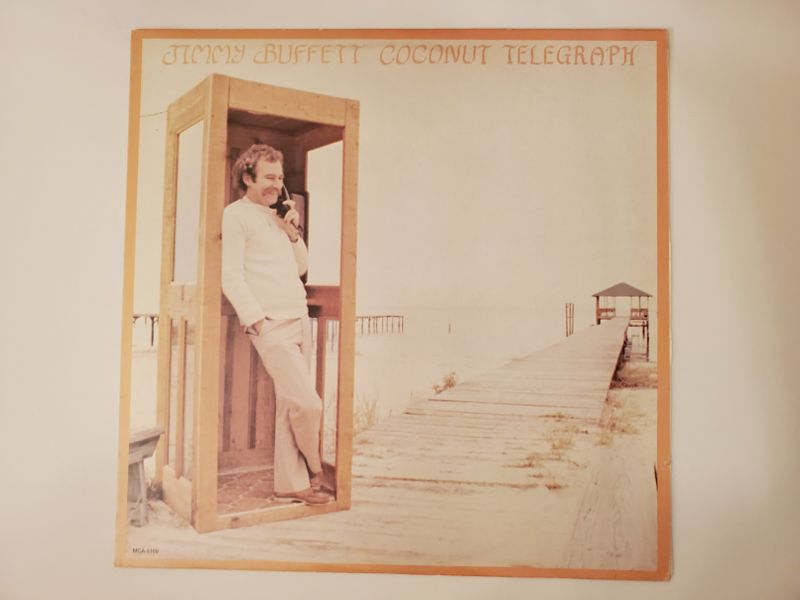 Jimmy Buffett Coconut Telegraph vinyl record
